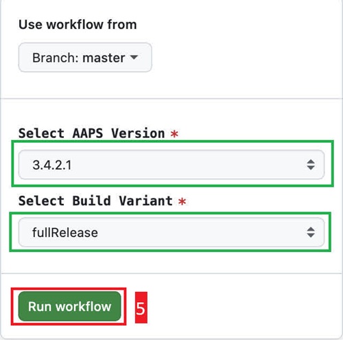 Run Workflow