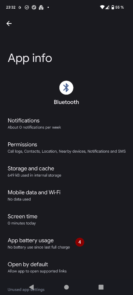 Приложение Bluetooth