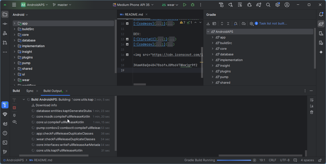 App Building In Android Studio Android Studio Build — Dokumentace pro AndroidAPS 3.4