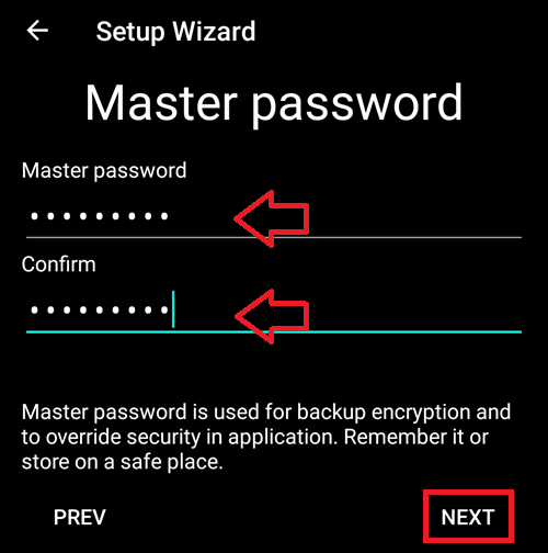 Password