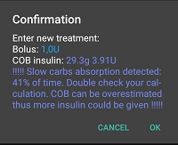 Error: Slow carb absorption