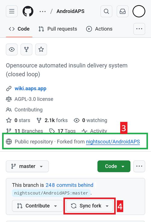 Sync AndroidAPS repo