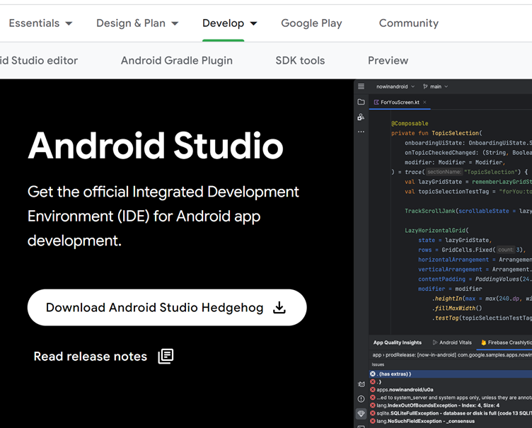Загрузка Android Studio